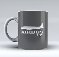 Thumbnail for Airbus A320 Printed & Designed Mugs