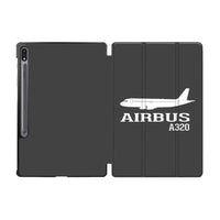 Thumbnail for Airbus A320 Printed Designed Samsung Tablet Cases