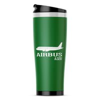 Thumbnail for Airbus A320 Printed Designed Travel Mugs
