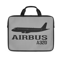 Thumbnail for Airbus A320 Printed Designed Laptop & Tablet Bags