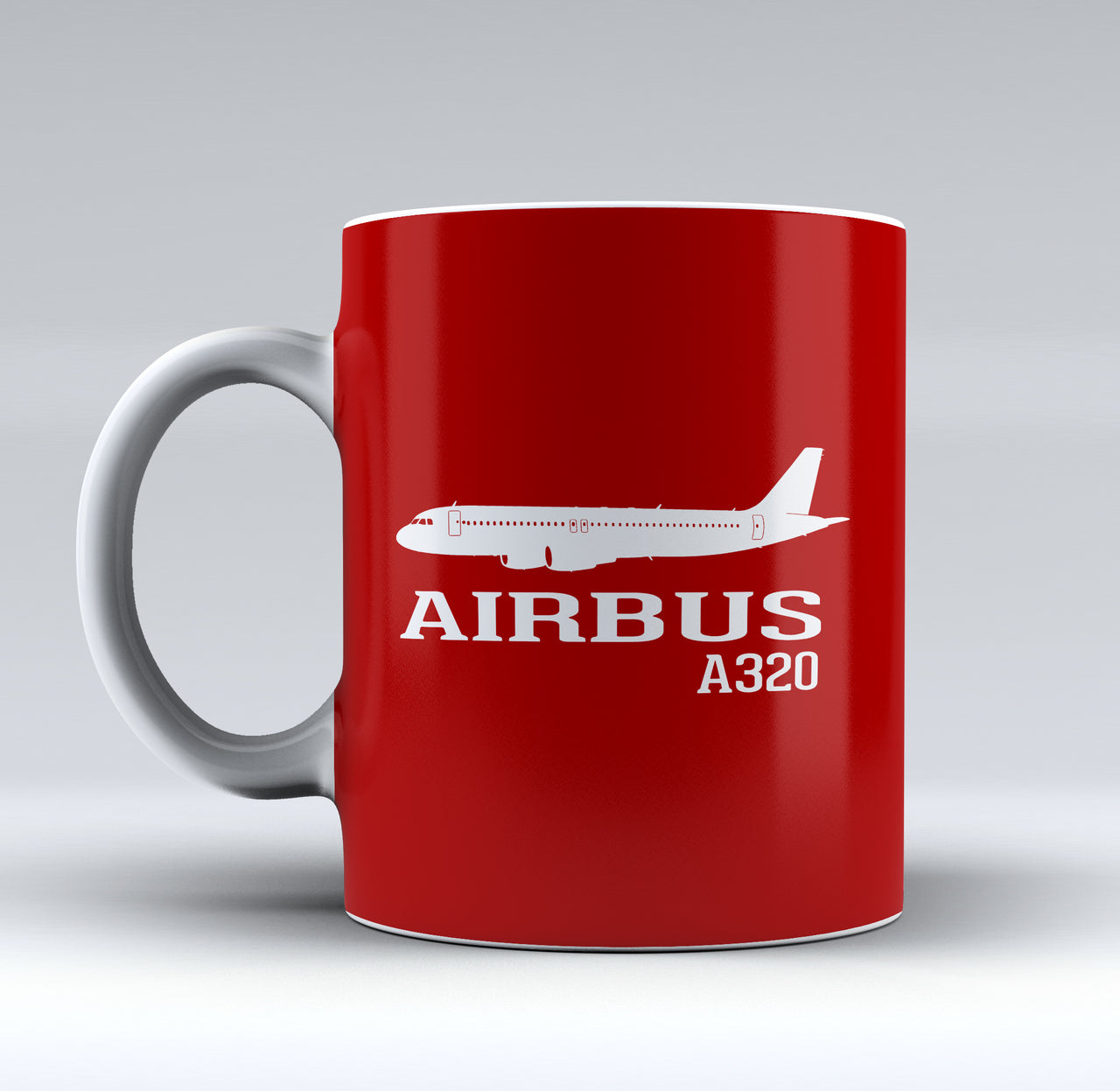 Airbus A320 Printed & Designed Mugs