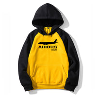 Thumbnail for Airbus A320 Printed Designed Colourful Hoodies