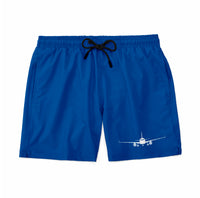 Thumbnail for Airbus A320 Silhouette Designed Swim Trunks & Shorts