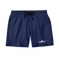 Thumbnail for Airbus A320 Silhouette Designed Swim Trunks & Shorts