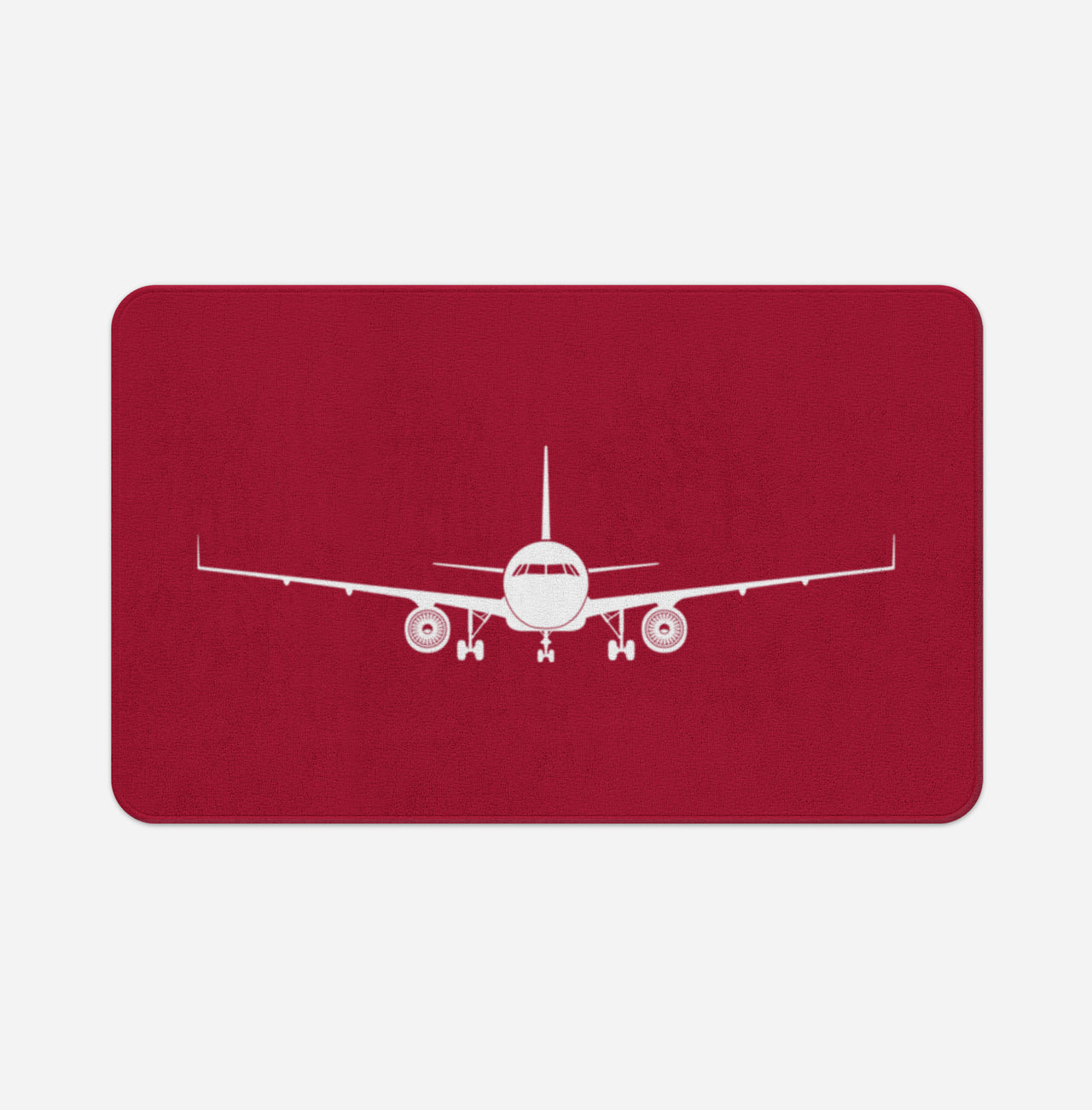 Airbus A320 Silhouette Designed Bath Mats