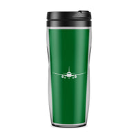 Thumbnail for Airbus A320 Silhouette Designed Travel Mugs