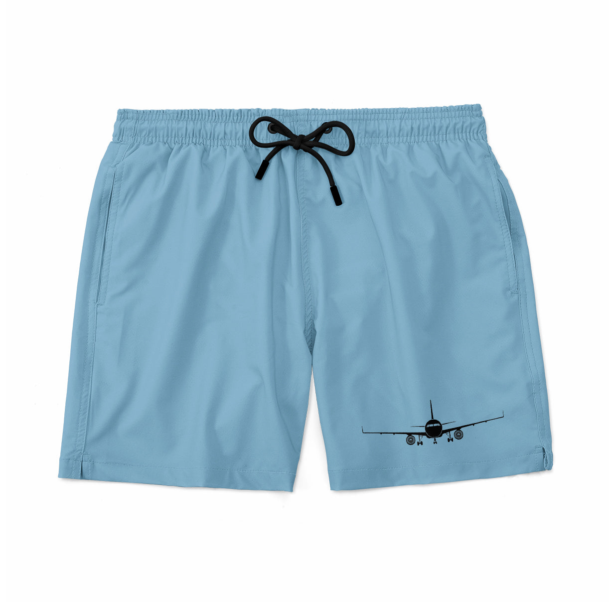 Airbus A320 Silhouette Designed Swim Trunks & Shorts