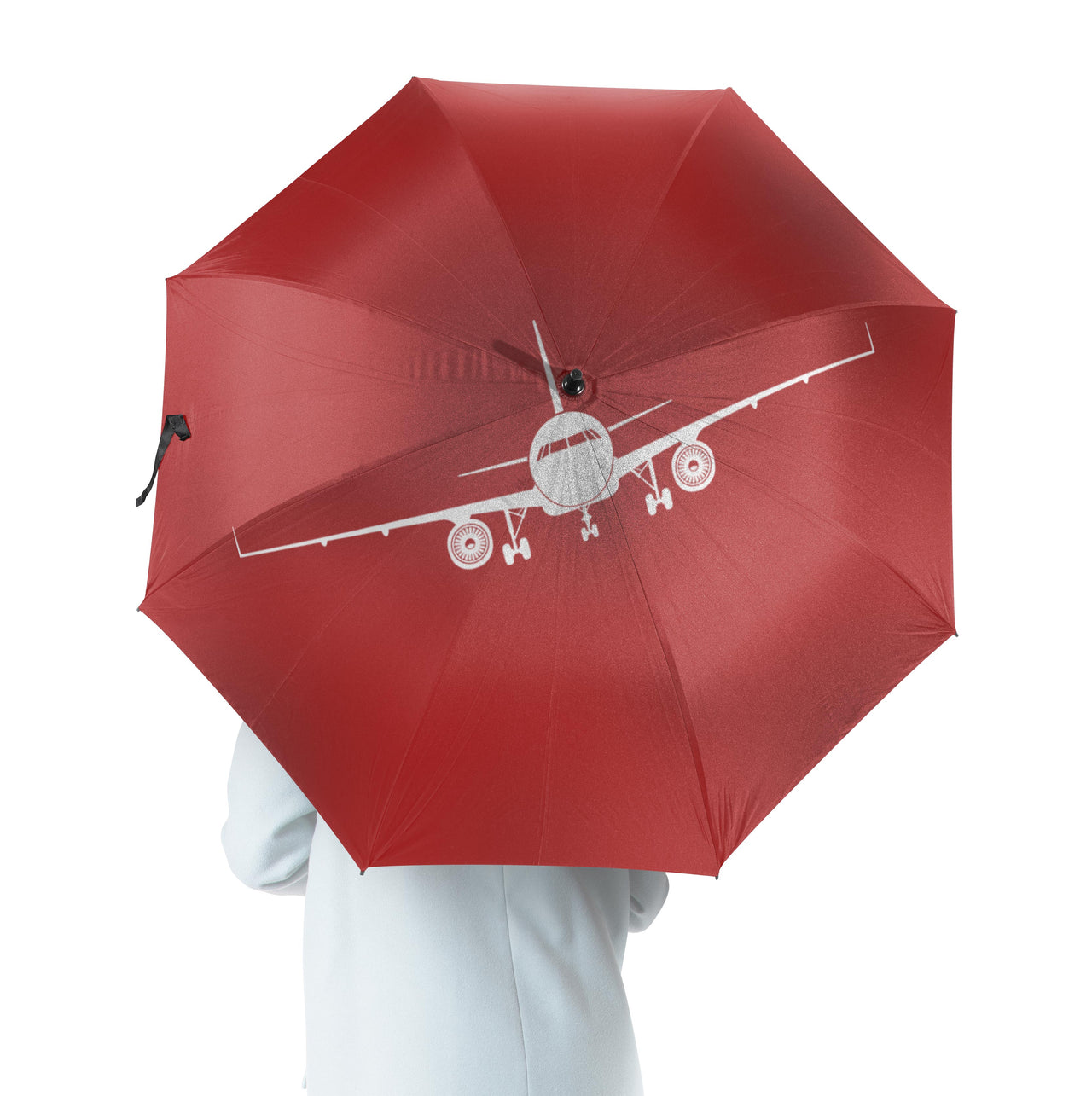 Airbus A320 Silhouette Designed Umbrella
