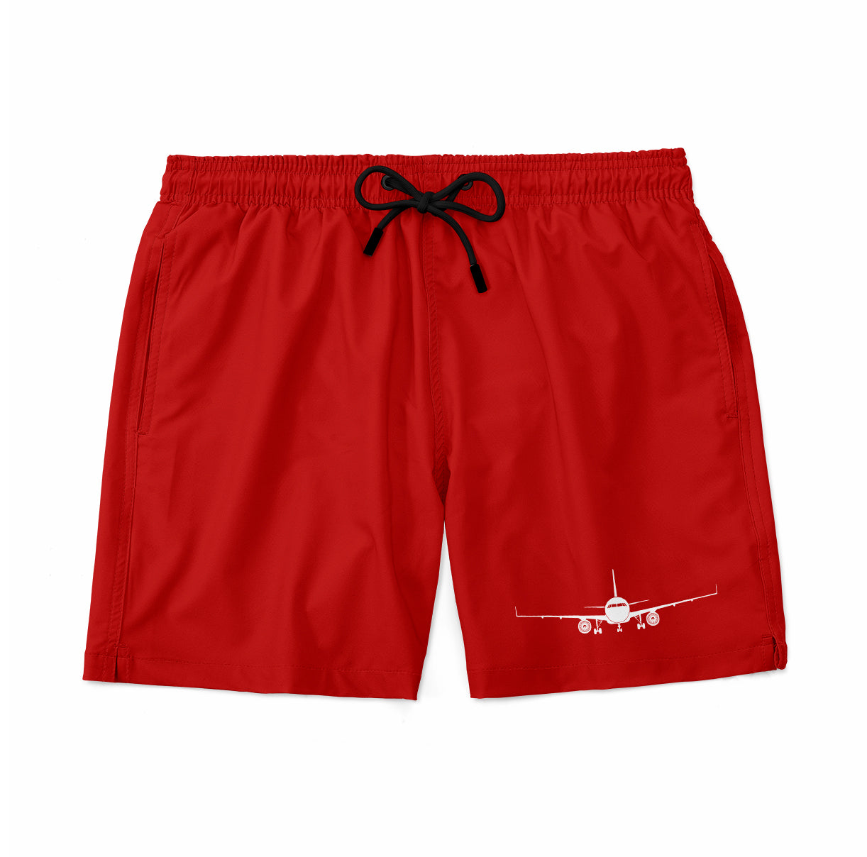 Airbus A320 Silhouette Designed Swim Trunks & Shorts