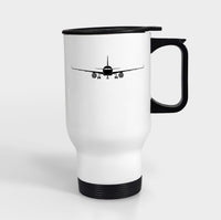 Thumbnail for Airbus A320 Silhouette Designed Travel Mugs (With Holder)