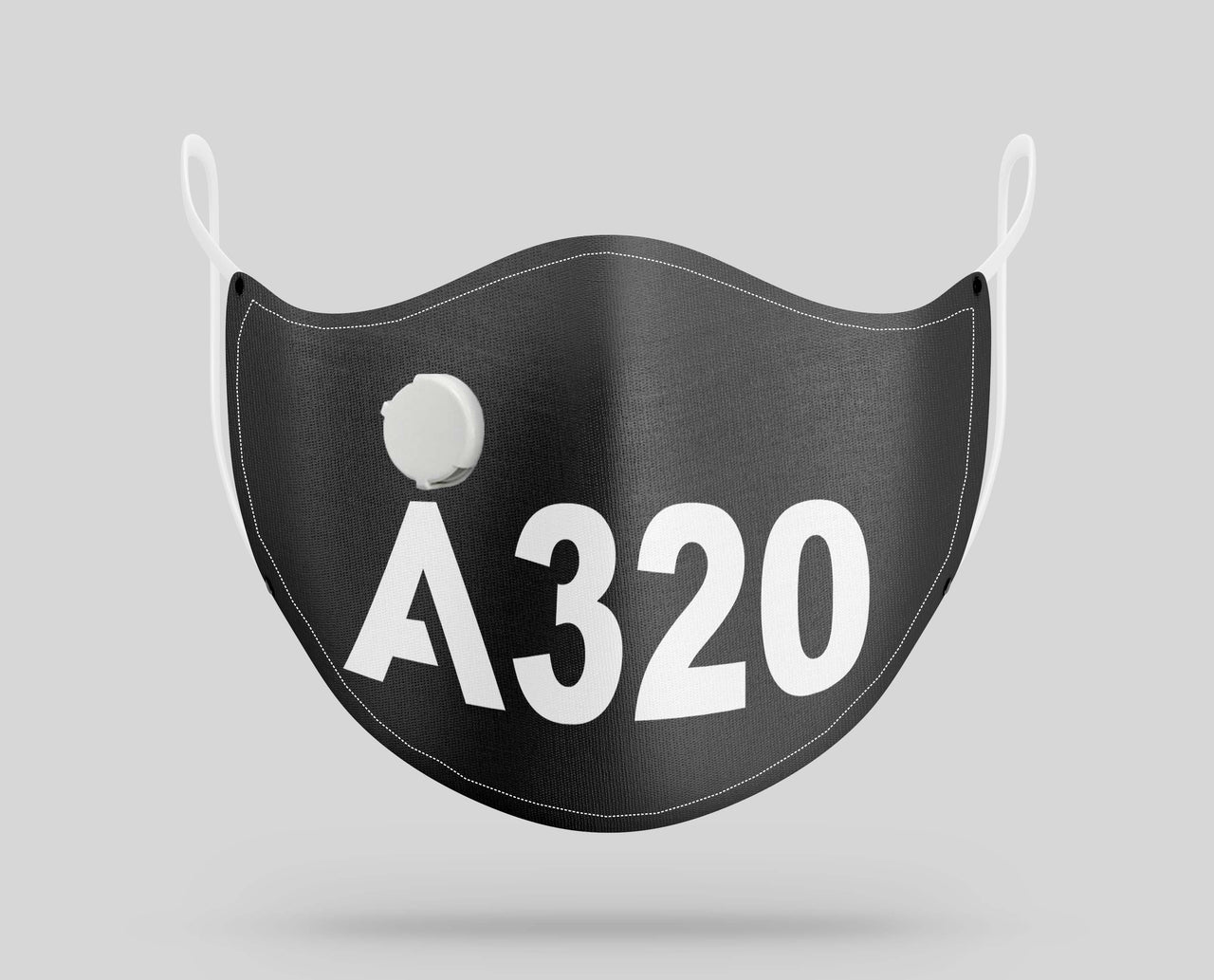 Airbus A320 Text Designed Face Masks