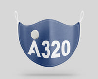 Thumbnail for Airbus A320 Text Designed Face Masks