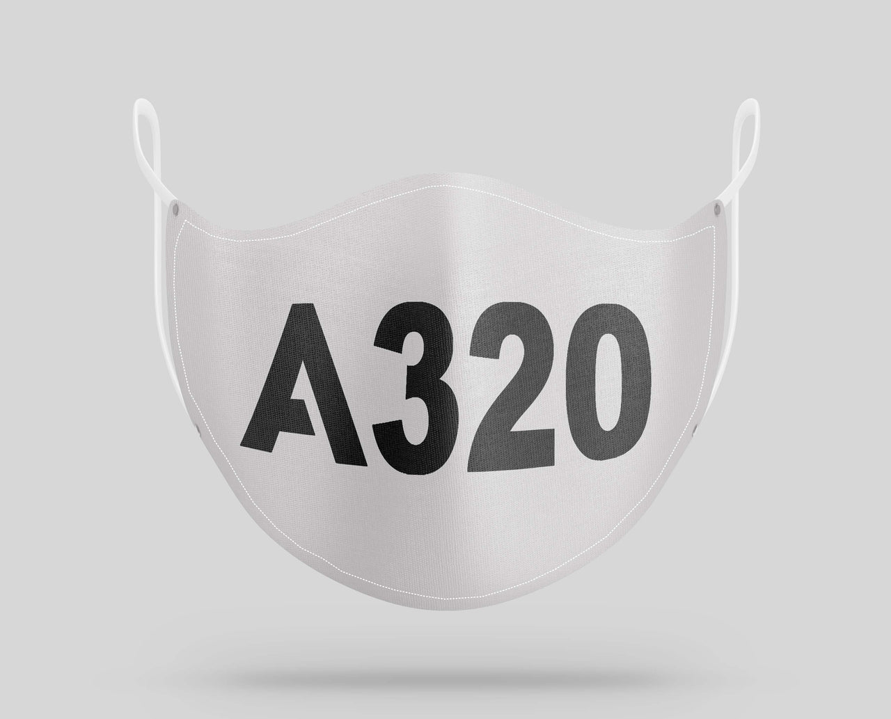 Airbus A320 Text Designed Face Masks