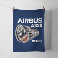 Thumbnail for Airbus A320 & CFM56 Engine.png Designed Towels