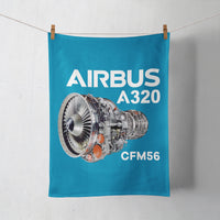Thumbnail for Airbus A320 & CFM56 Engine.png Designed Towels