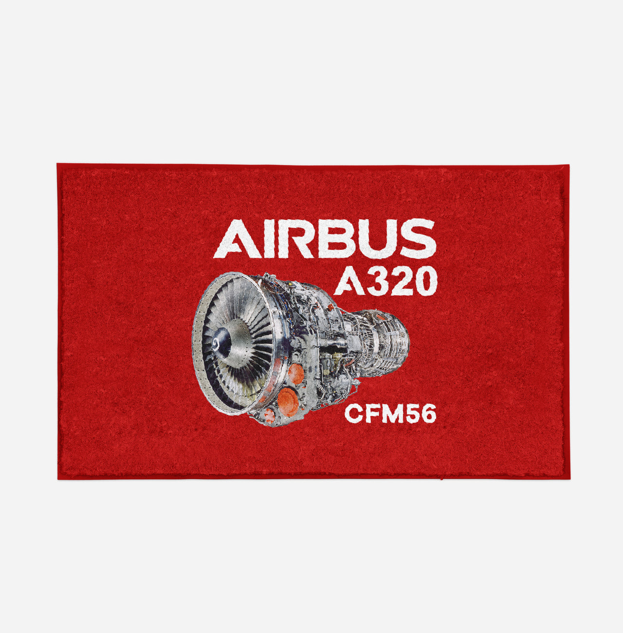 Airbus A320 & CFM56 Engine.png Designed Door Mats