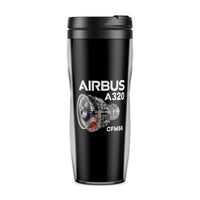 Thumbnail for Airbus A320 & CFM56 Engine.png Designed Travel Mugs