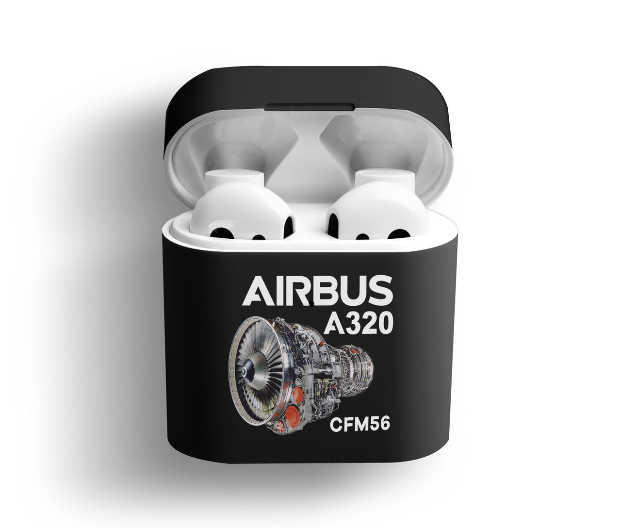 Airbus A320 & CFM56 Engine Designed AirPods  Cases