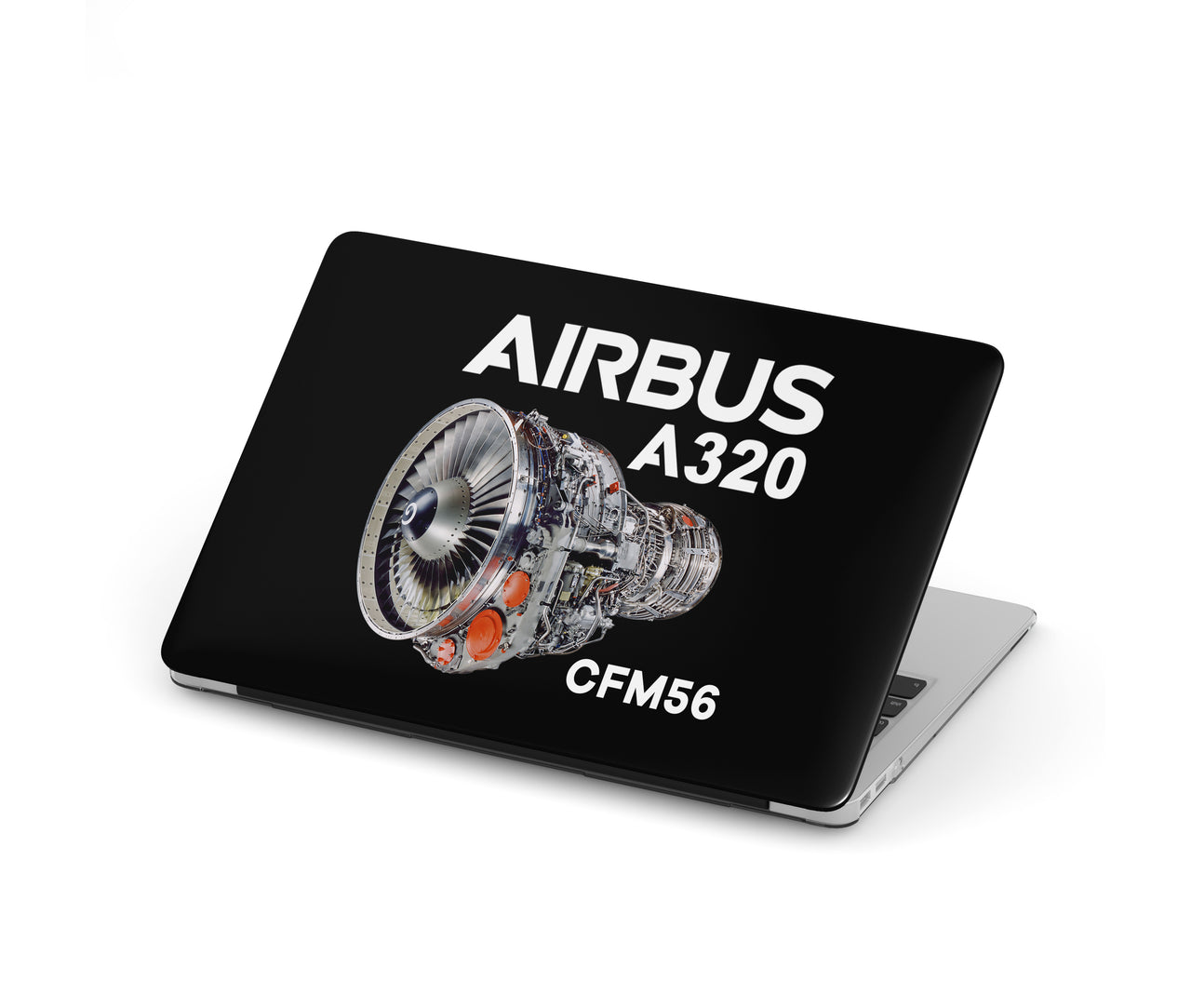 Airbus A320 & CFM56 Engine.png Designed Macbook Cases