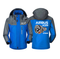 Thumbnail for Airbus A320 & CFM56 Engine.png Designed Thick Winter Jackets