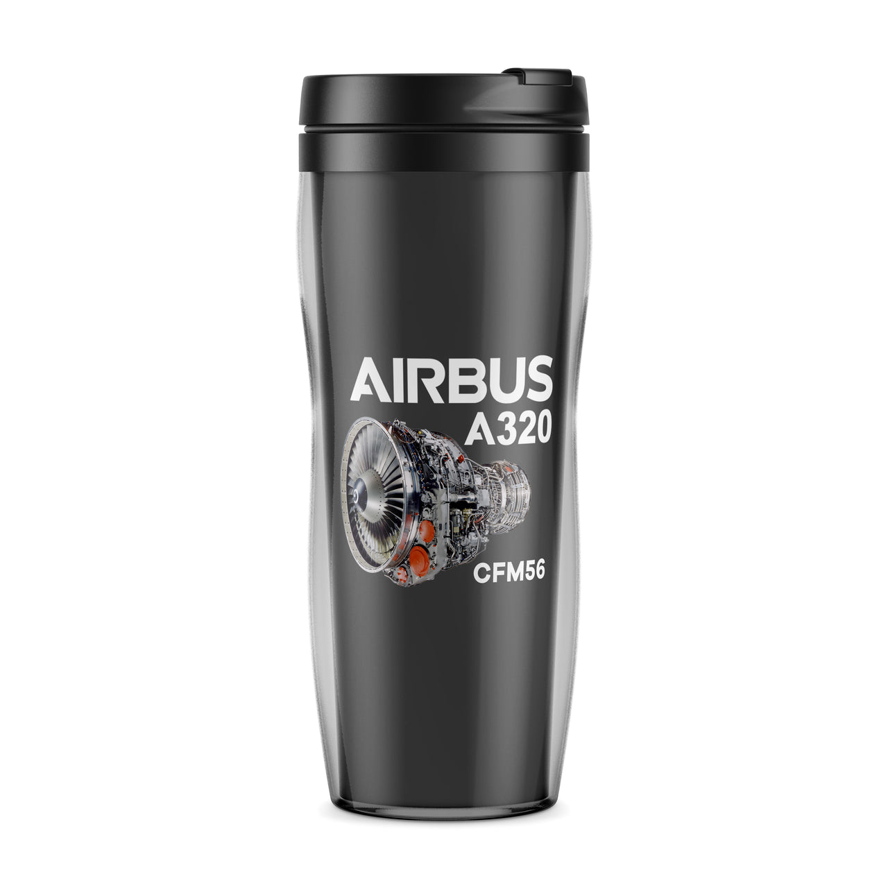 Airbus A320 & CFM56 Engine.png Designed Travel Mugs