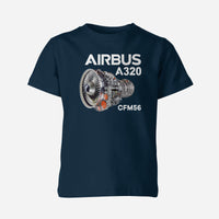 Thumbnail for Airbus A320 & CFM56 Engine Designed Children T-Shirts
