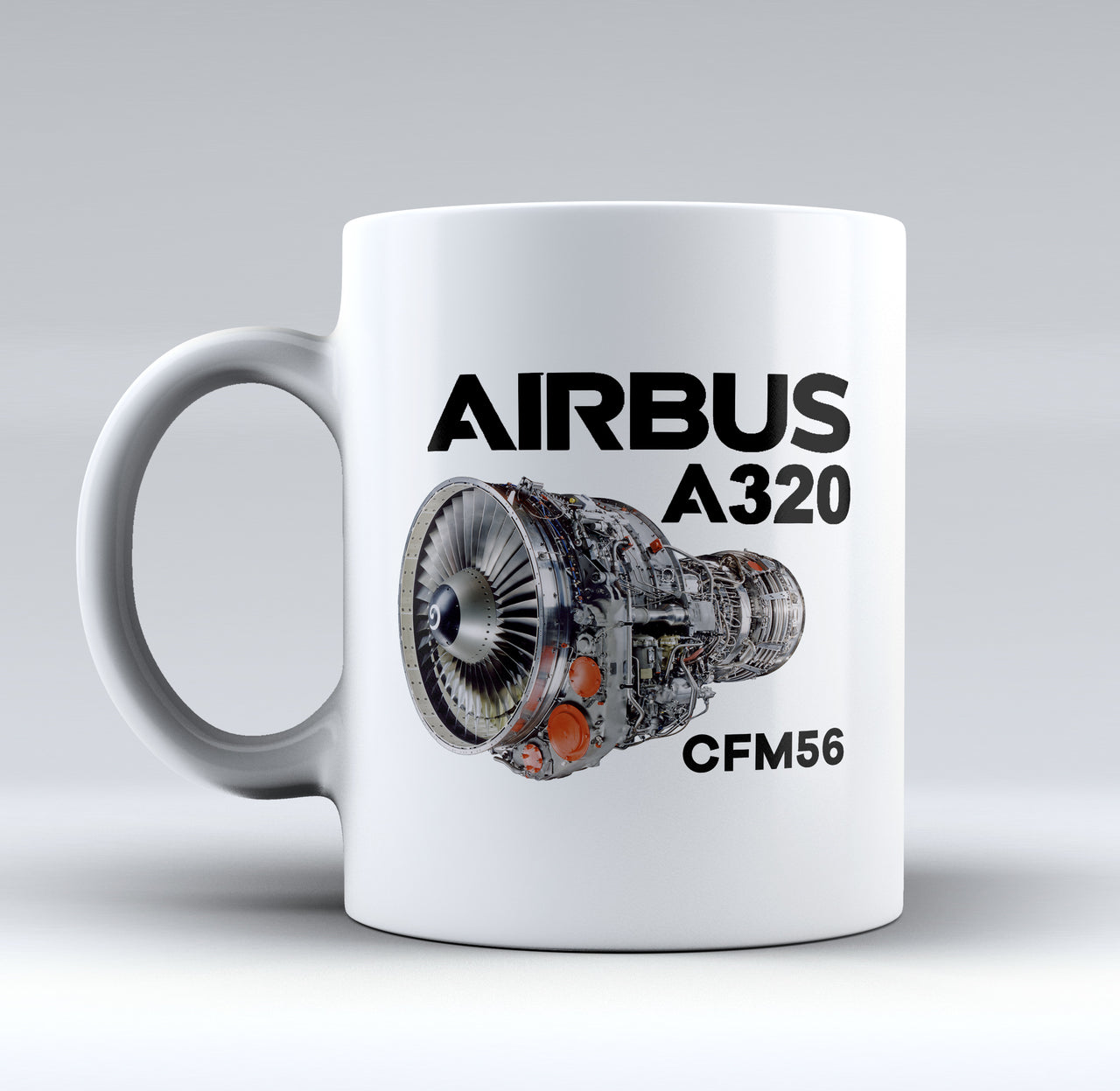 Airbus A320 & CFM56 Engine Designed Mugs