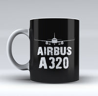 Thumbnail for Airbus A320 & Plane Designed Mugs