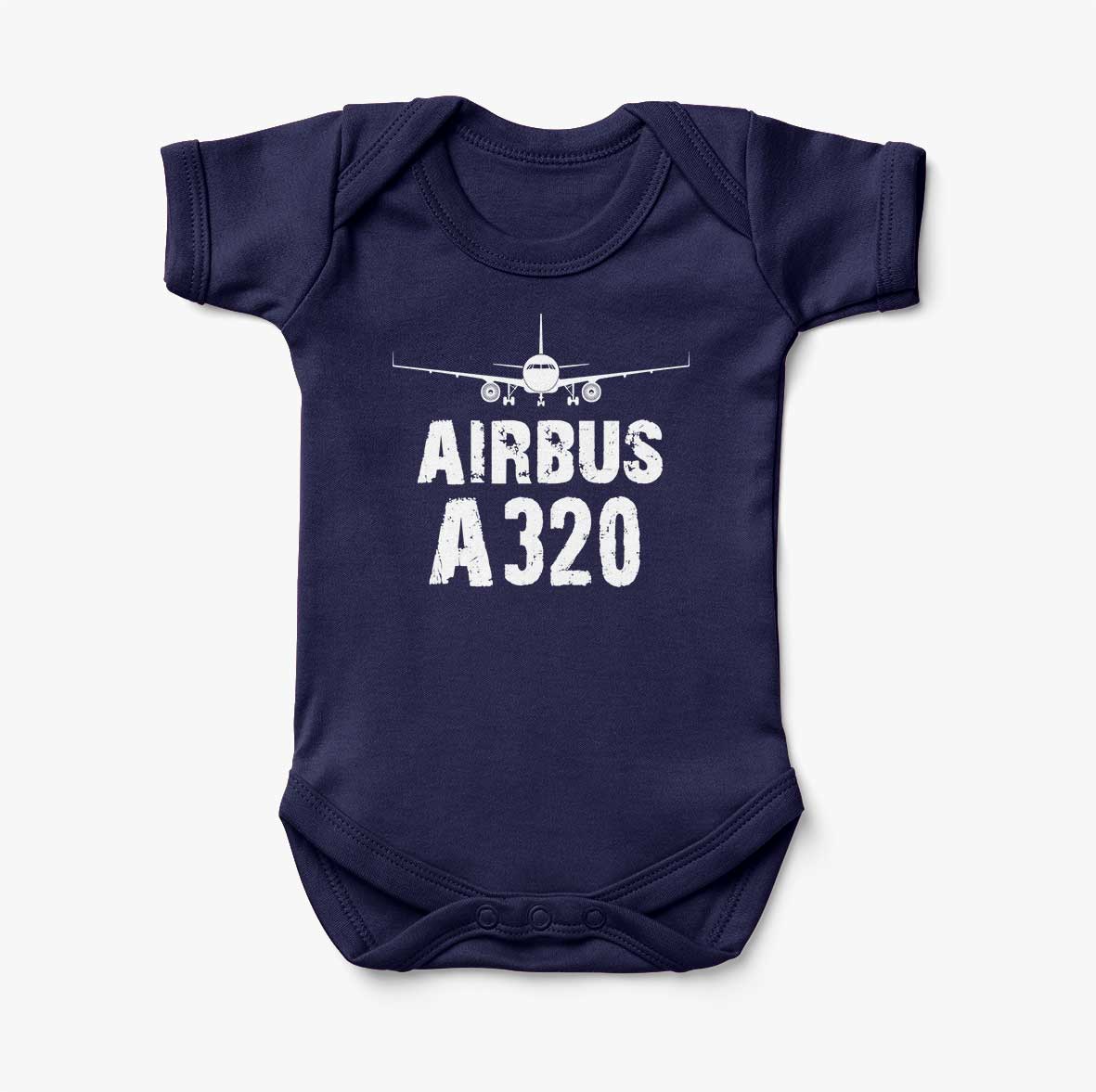 Airbus A320 & Plane Designed Baby Bodysuits