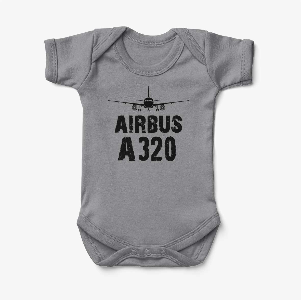 Airbus A320 & Plane Designed Baby Bodysuits