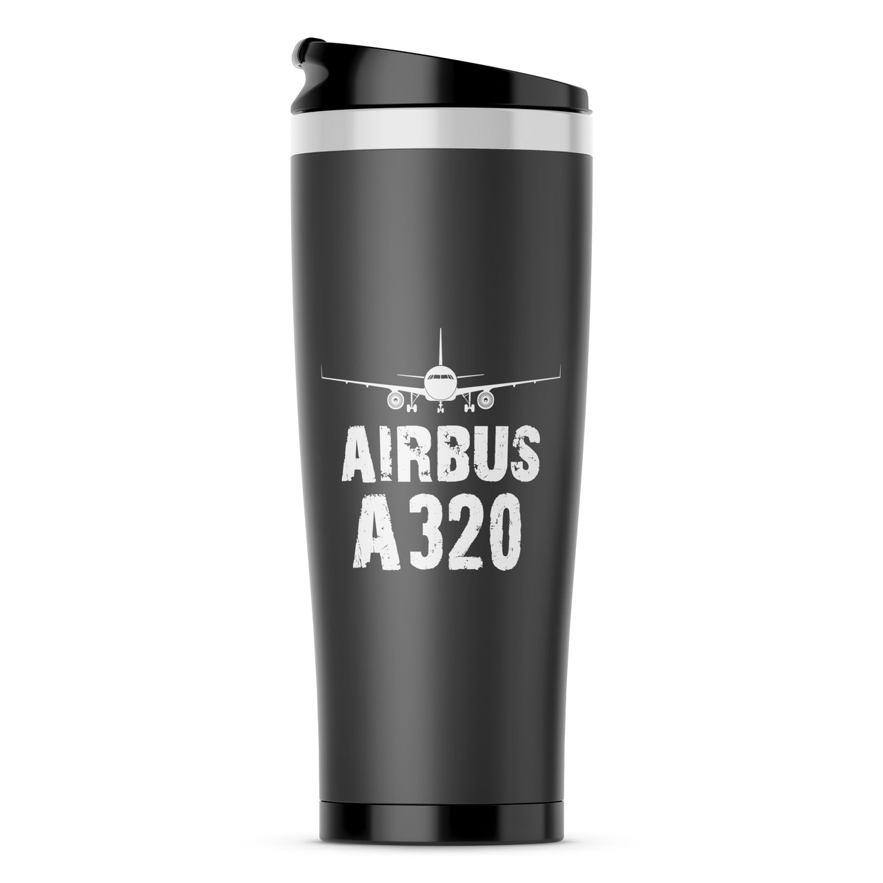 Airbus A320 & Plane Designed Stainless Steel Travel Mugs
