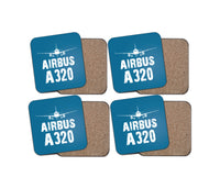 Thumbnail for Airbus A320 & Plane Designed Coasters