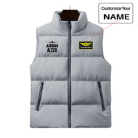 Thumbnail for Airbus A320 & Plane Designed Puffy Vests