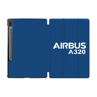 Thumbnail for Airbus A320 & Text Designed Samsung Tablet Cases