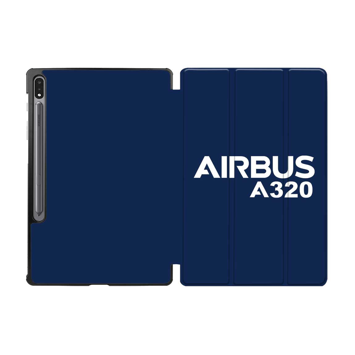 Airbus A320 & Text Designed Samsung Tablet Cases