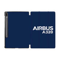 Thumbnail for Airbus A320 & Text Designed Samsung Tablet Cases