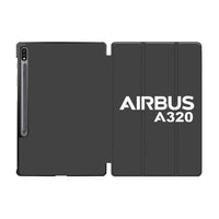 Thumbnail for Airbus A320 & Text Designed Samsung Tablet Cases
