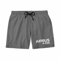 Thumbnail for Airbus A320 & Text Designed Swim Trunks & Shorts