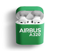 Thumbnail for Airbus A320 & Text Designed AirPods  Cases