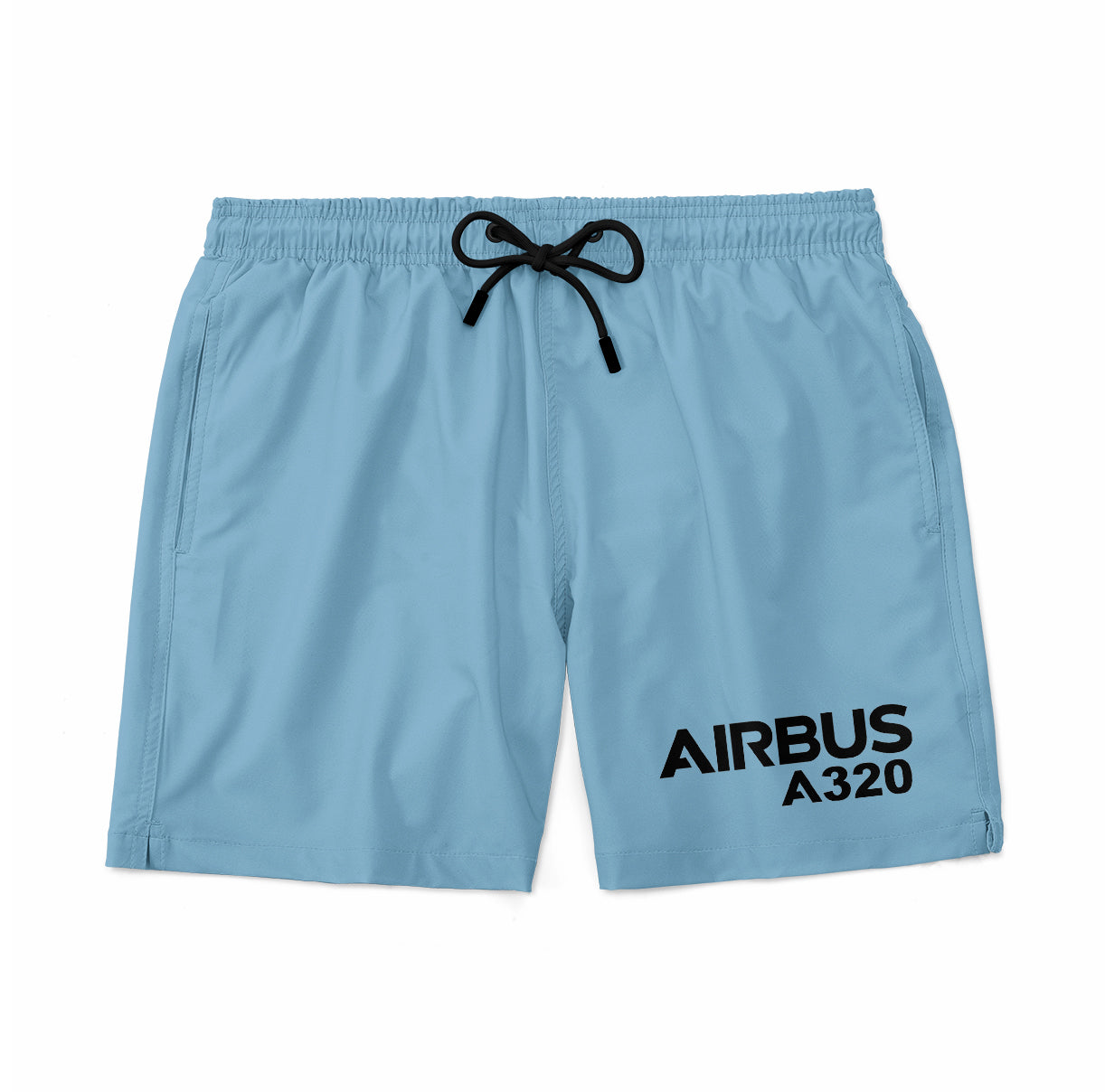 Airbus A320 & Text Designed Swim Trunks & Shorts