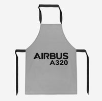 Thumbnail for Airbus A320 & Text Designed Kitchen Aprons