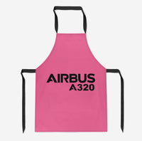 Thumbnail for Airbus A320 & Text Designed Kitchen Aprons