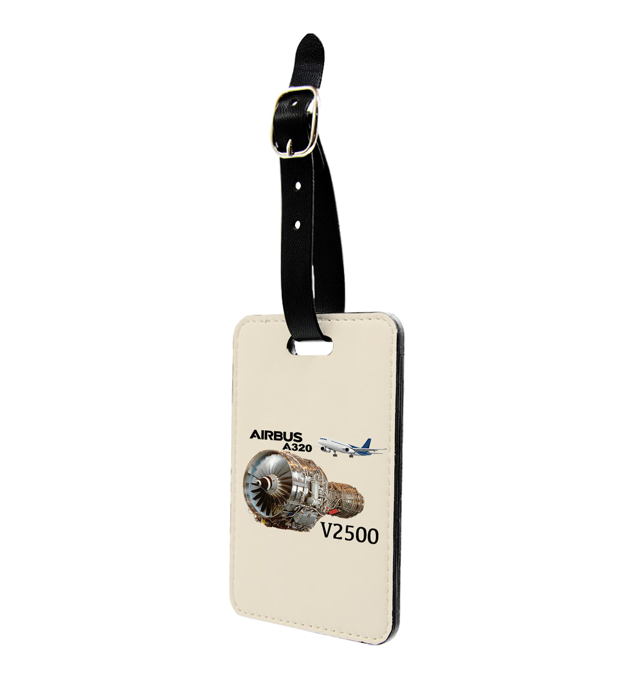 Airbus A320 & V2500 Engine Designed Luggage Tag
