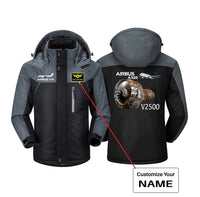 Thumbnail for Airbus A320 & V2500 Engine Designed Thick Winter Jackets