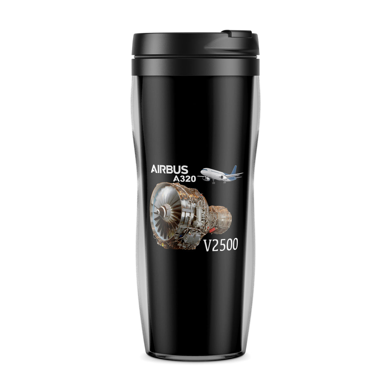 Airbus A320 & V2500 Engine Designed Travel Mugs