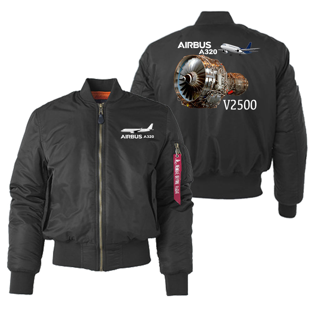 Airbus A320 & V2500 Engine Designed "Women" Bomber Jackets