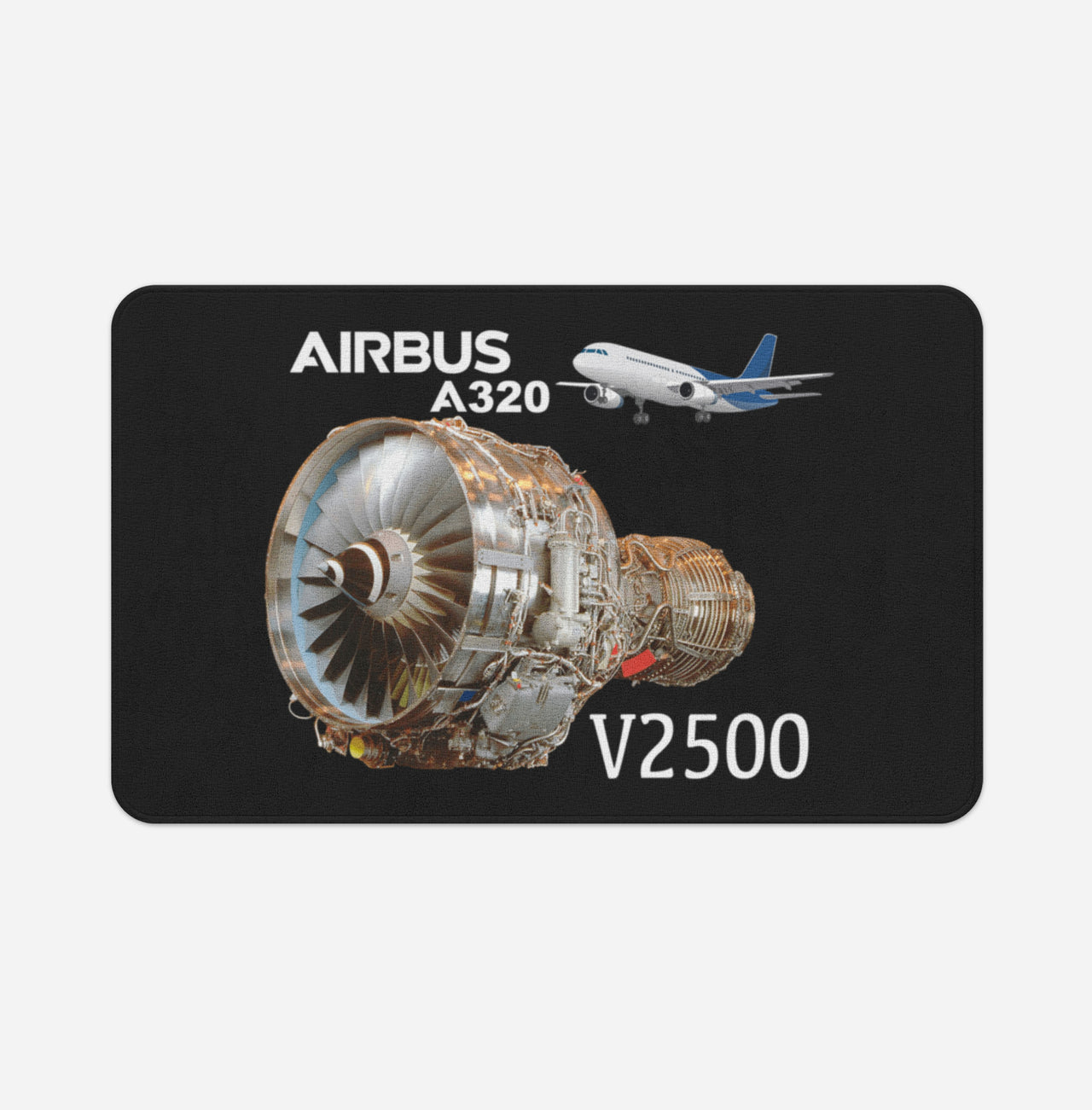 Airbus A320 & V2500 Engine Designed Bath Mats