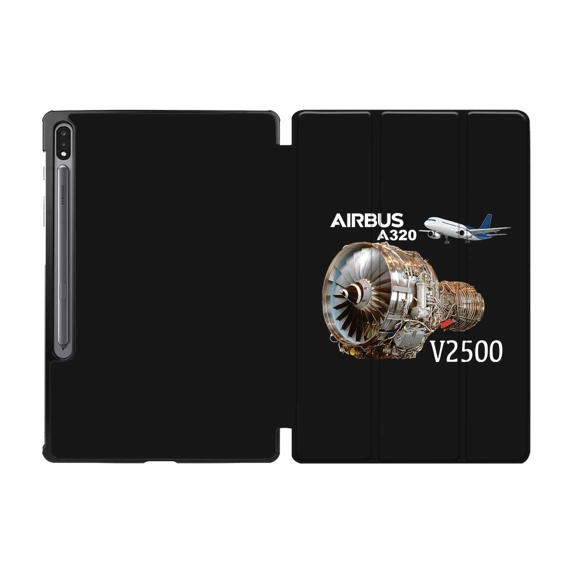 Airbus A320 & V2500 Engine Designed Samsung Tablet Cases
