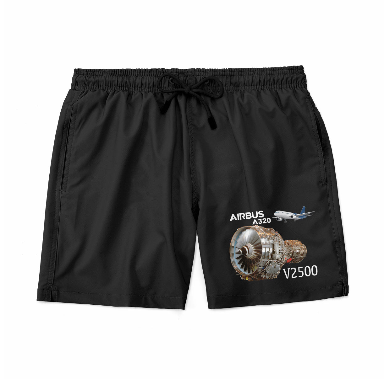 Airbus A320 & V2500 Engine Designed Swim Trunks & Shorts