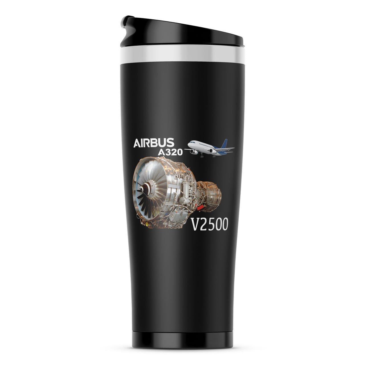 Airbus A320 & V2500 Engine Designed Travel Mugs